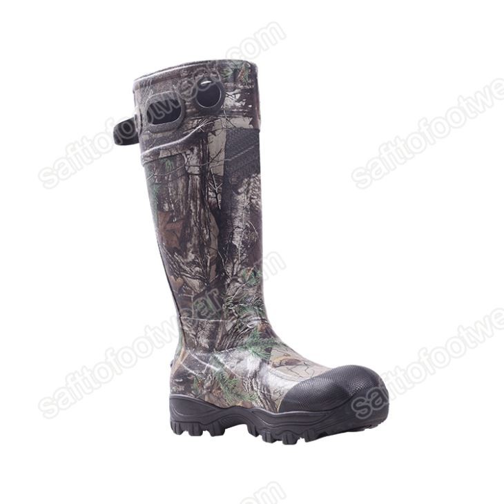 Camouflage Rubber Hunting Boots